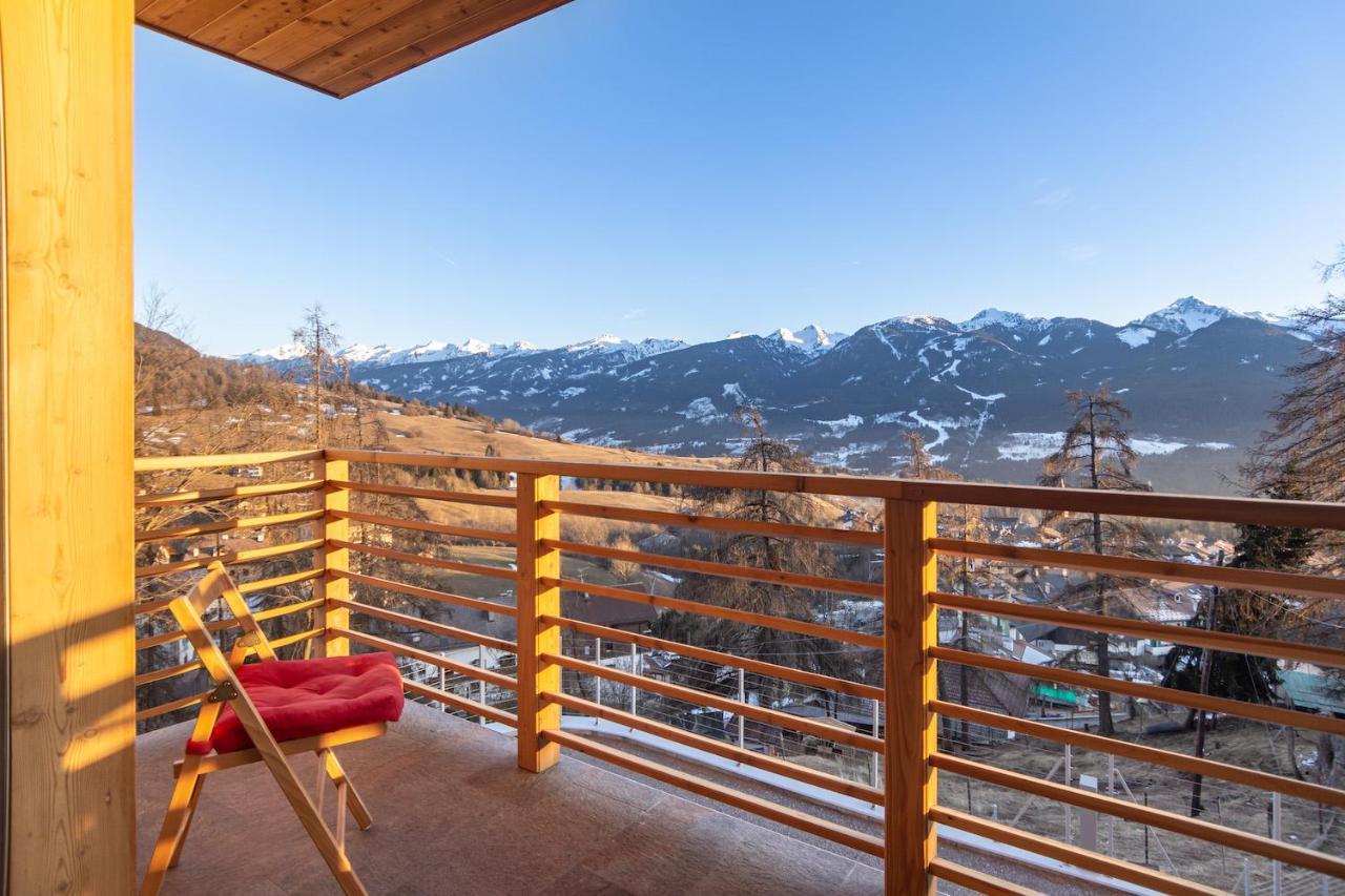 Chalet Schwarzhorn Apartment Varena Luaran gambar