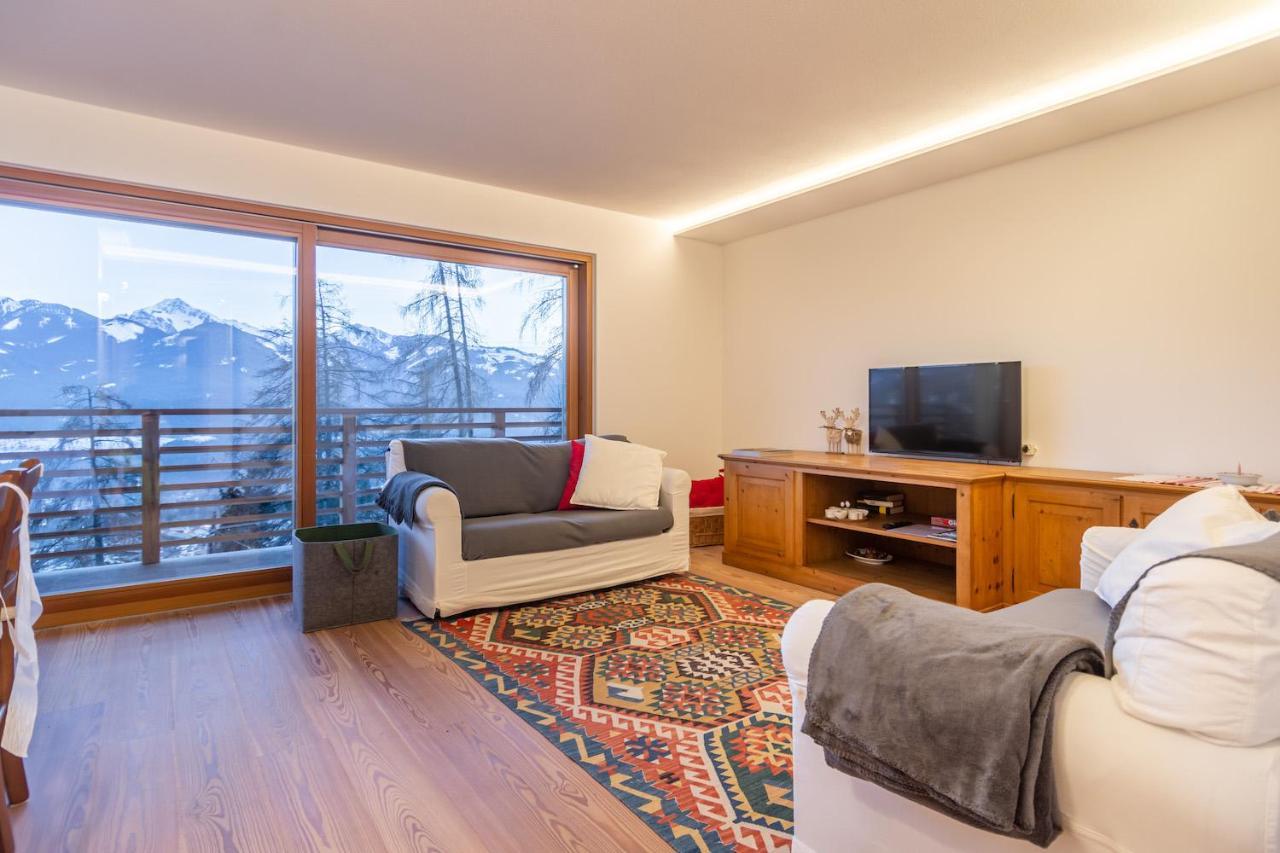 Chalet Schwarzhorn Apartment Varena Luaran gambar