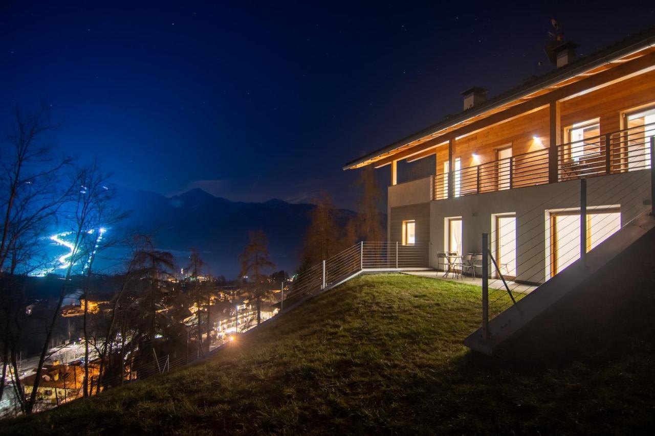 Chalet Schwarzhorn Apartment Varena Luaran gambar